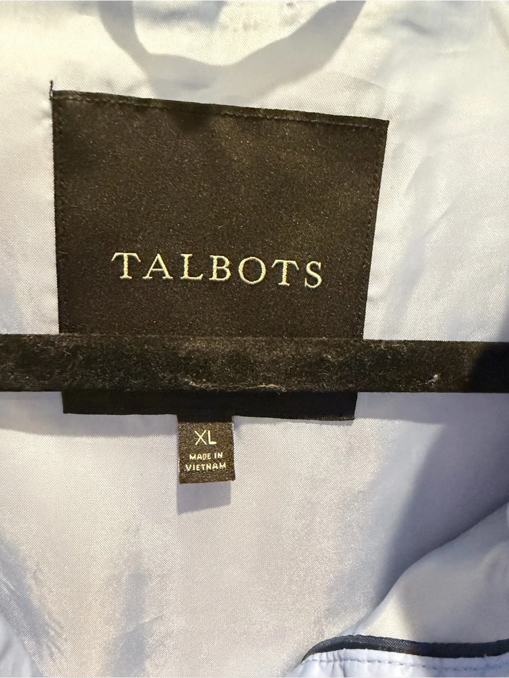 Talbots Blue Quilted Puffer Vest for Women- Size XL